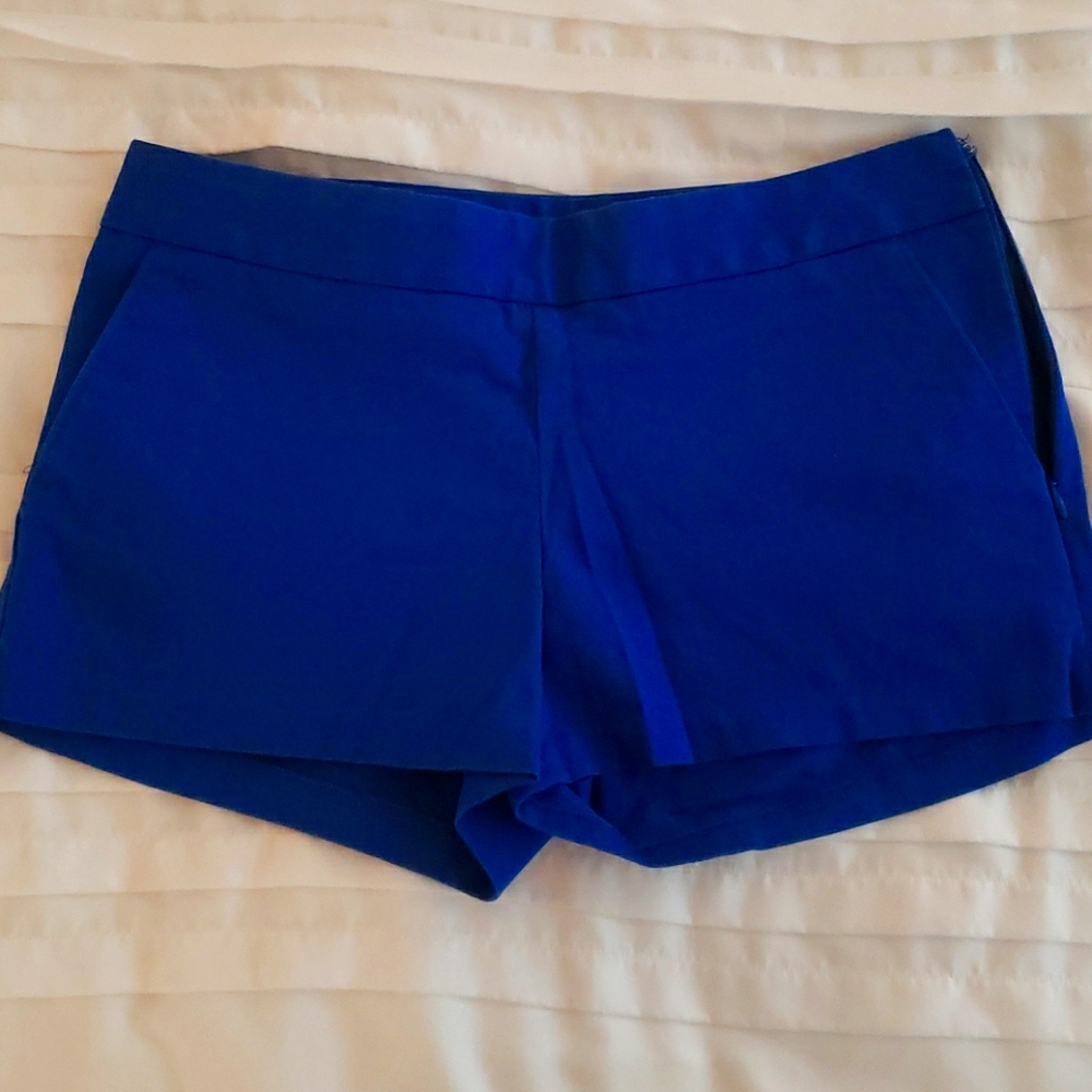 Blue shorts